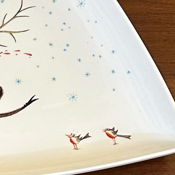 🎄🌟2xHP🌟VTG 2005 Royal Worcester Porcelain 2  Piece Chip & Dip Plate Mackie - Picture 4 of 11